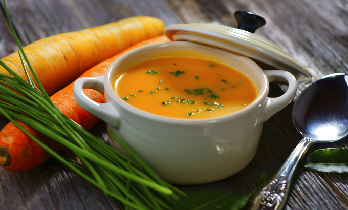 σούπα με καρότο